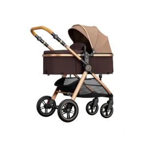 Baby Stroller Portable Highview Stroller For Baby 0-36-Dynamic-Brown