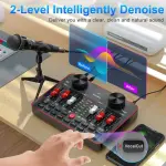 Podcast Equipment Bundle for 2 Mic Tiktok Video Content Creator Kit, Audio