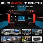 Car Battery charger ,8A 12V/4A 24V Car Battery Charger